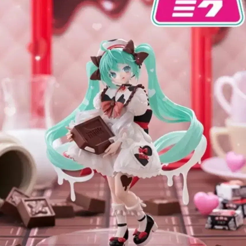 [BUNJANG] Hatsune Miku Chocolate Figure / 미소녀 미쿠 피규어 미개봉 새상품