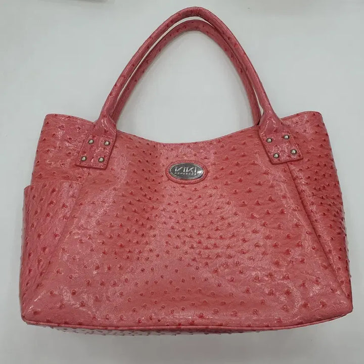[BUNJANG] VIKI Pink Leather Tote Bag / VIKI  핑크 가죽 토트백
