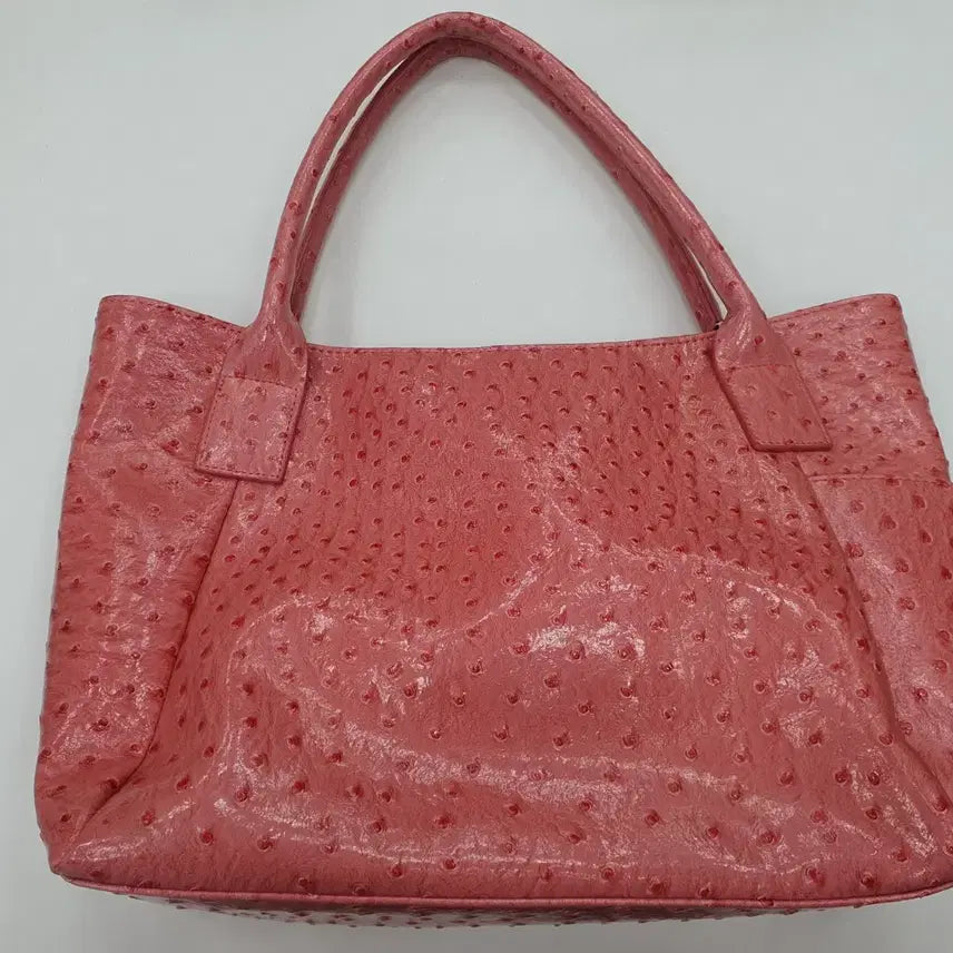[BUNJANG] VIKI Pink Leather Tote Bag / VIKI  핑크 가죽 토트백