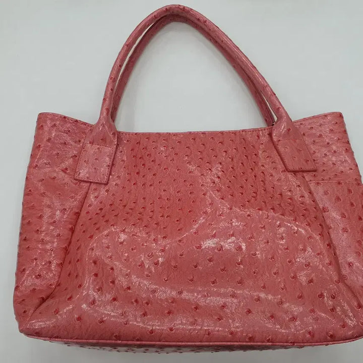 [BUNJANG] VIKI Pink Leather Tote Bag / VIKI  핑크 가죽 토트백