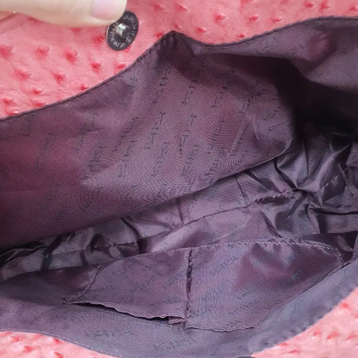 [BUNJANG] VIKI Pink Leather Tote Bag / VIKI  핑크 가죽 토트백