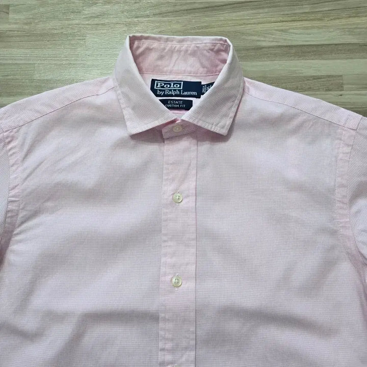 [BUNJANG] Polo Ralph Lauren Pink Gingham Check Shirt / 90) 폴로 랄프로렌 핑크 깅엄체크 셔츠