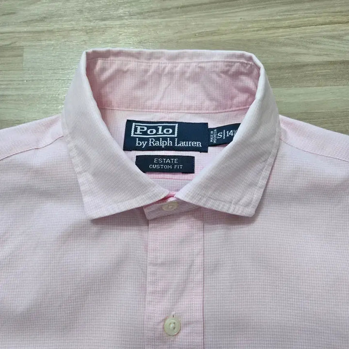 [BUNJANG] Polo Ralph Lauren Pink Gingham Check Shirt / 90) 폴로 랄프로렌 핑크 깅엄체크 셔츠