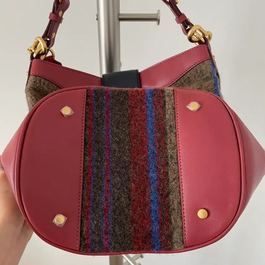 [BUNJANG] JILL BY JILLSTUART Wool &amp; Leather Shoulder Bag / 질 바이 질스튜어트(JILL BY JILLSTUART) 울&amp;레더 숄더백