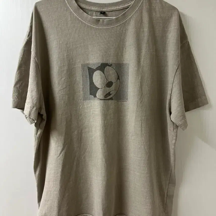 [BUNJANG] Polytelu Capitalist Gray Short Sleeve T-shirt / 2) 폴리테루 캐피탈리스트 반팔 그레이