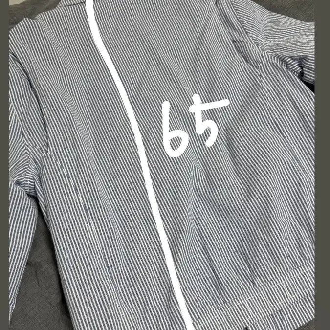 [BUNJANG] Polo Ralph Lauren Striped Shirt Jacket / 폴로 랄프로렌 스트라이프 셔츠 자켓