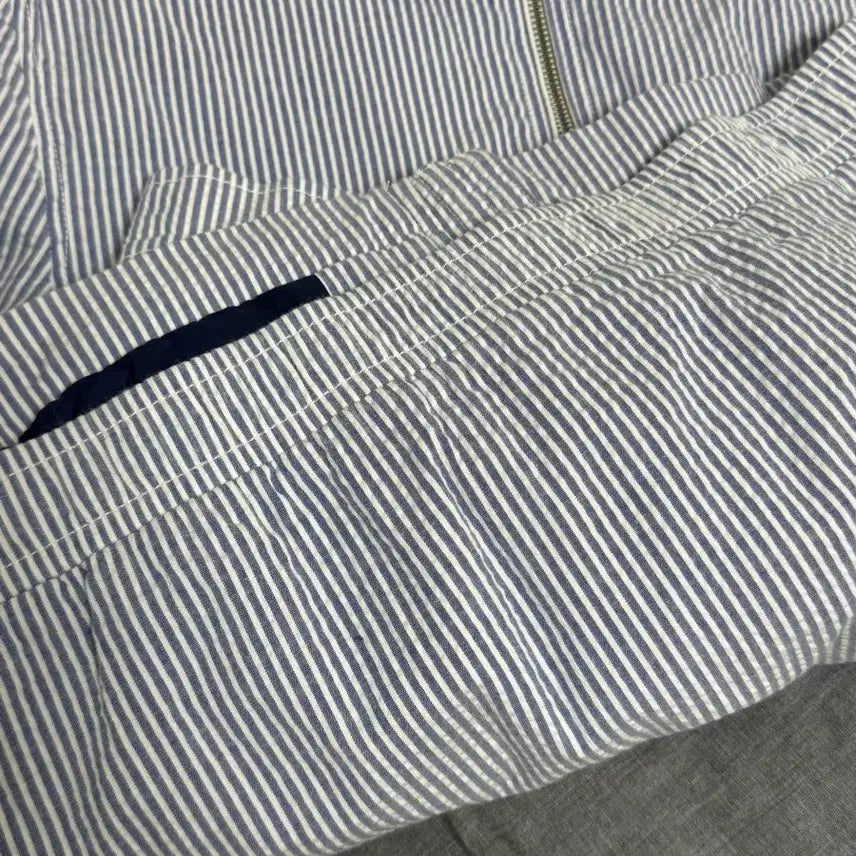 [BUNJANG] Polo Ralph Lauren Striped Shirt Jacket / 폴로 랄프로렌 스트라이프 셔츠 자켓