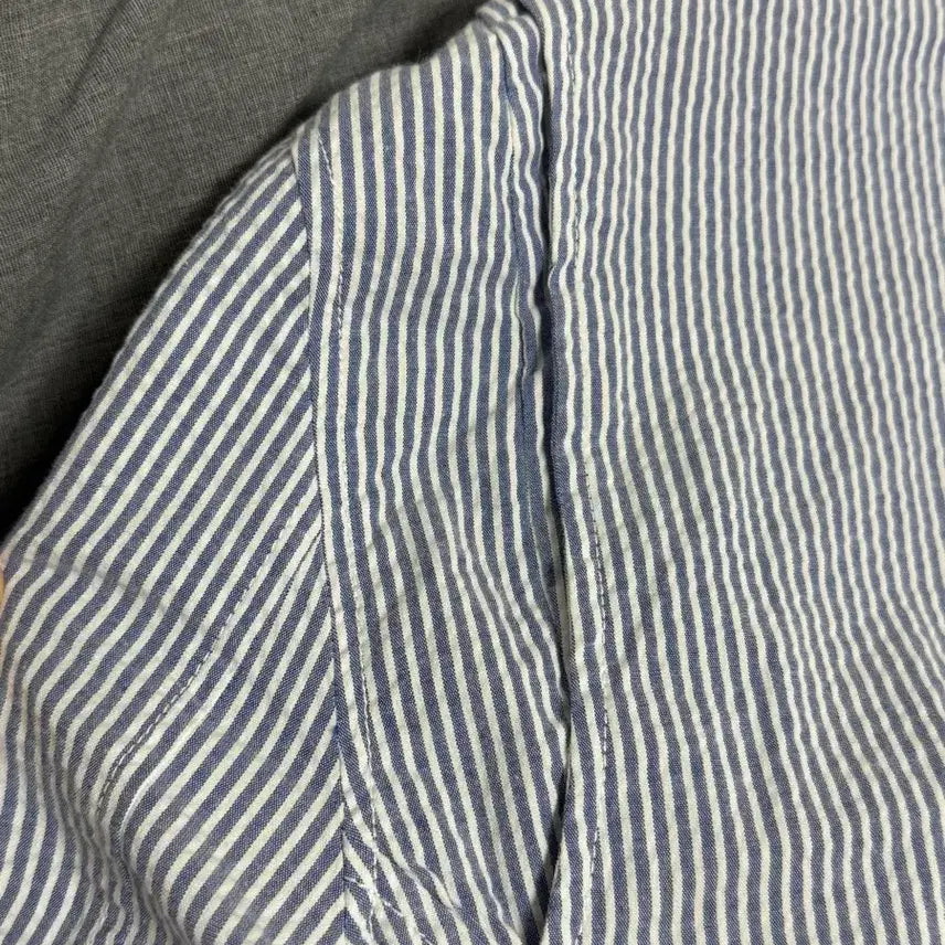 [BUNJANG] Polo Ralph Lauren Striped Shirt Jacket / 폴로 랄프로렌 스트라이프 셔츠 자켓