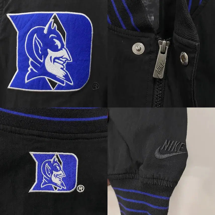 [SOLD OUT] <M> 나이키 듀크 블루 데빌스 봄버 바시티 자켓