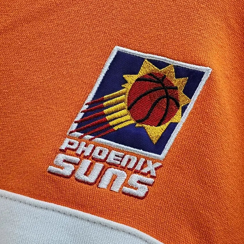 [BUNJANG] Mitchell &amp; Ness Phoenix Suns Head Coach Pullover Hoodie (2XL) / (2XL) 미첼앤네스 남성용 피닉스 선즈 오렌지/퍼플 헤드 코치 풀오버
