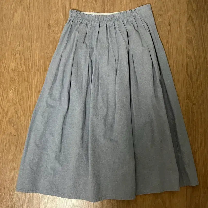[BUNJANG] Mori Girl Midi Skirt / 모리걸 st 미디 치마