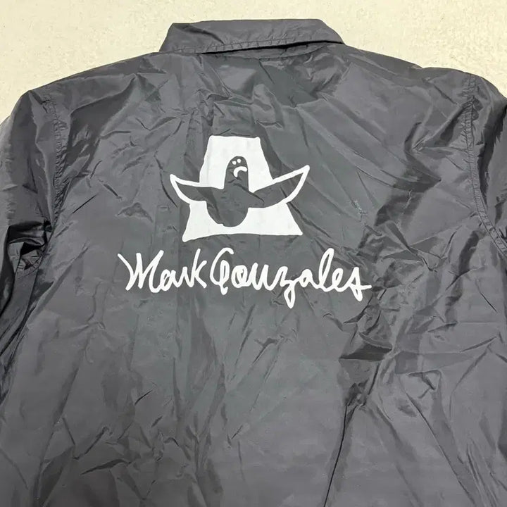 [BUNJANG] Mark Gonzales Black Coach Jacket M / 마크 곤잘레스 블랙 코치 자켓 M