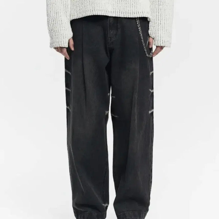[BUNJANG] Maison Mineed SWELL WIDE DENIM / (선착순판매,2회착용) 메종미네드 - SWELL WIDE DENIM