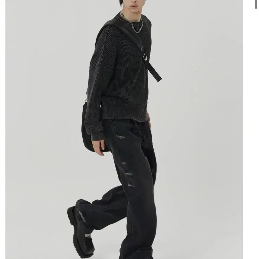 [BUNJANG] Maison Mineed SWELL WIDE DENIM / (선착순판매,2회착용) 메종미네드 - SWELL WIDE DENIM