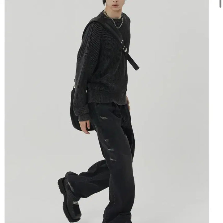 [BUNJANG] Maison Mineed SWELL WIDE DENIM / (선착순판매,2회착용) 메종미네드 - SWELL WIDE DENIM