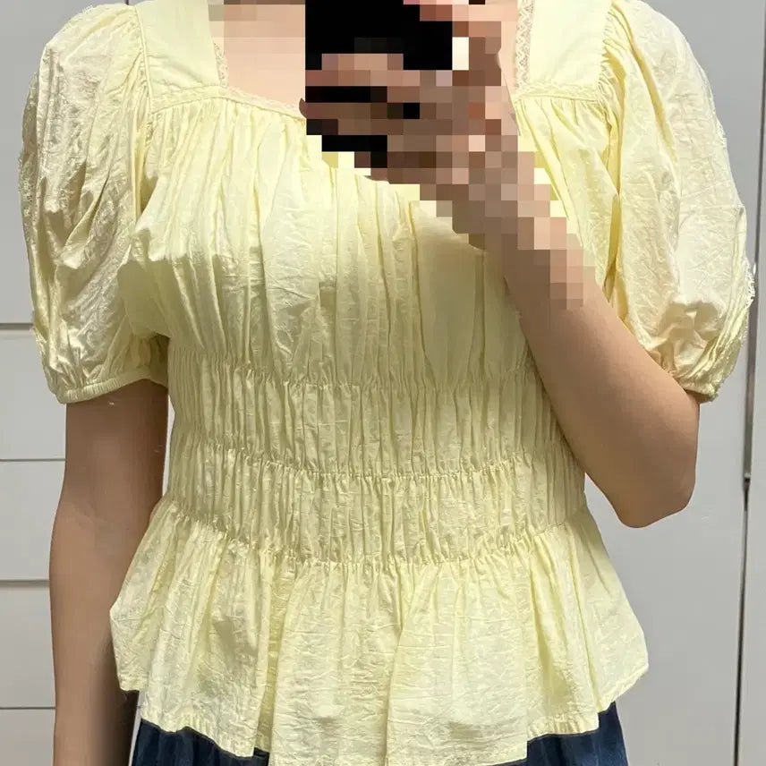 [SOLD OUT] 노란 블라우스