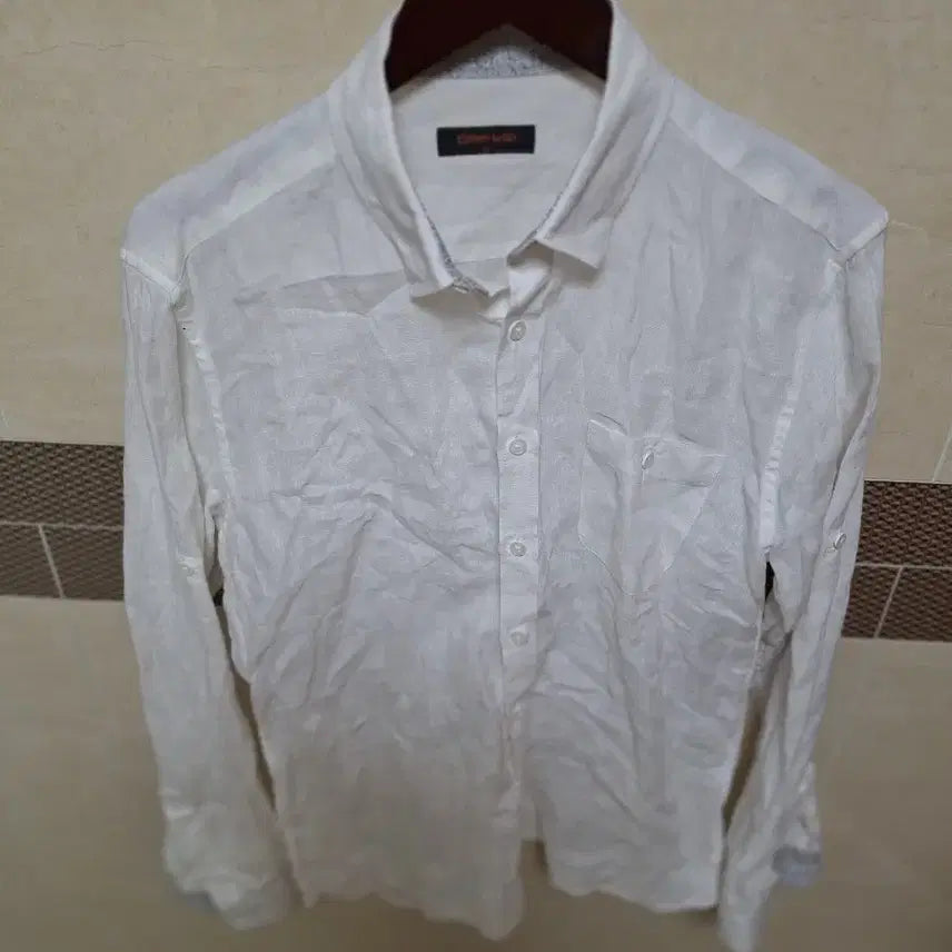 [BUNJANG] Zishen to GO White Linen Shirt / 