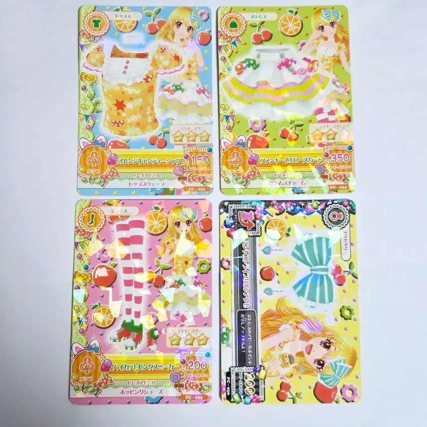 [BUNJANG] Aikatsu Ichigo Promo Card Bundle Set / 아이카츠 이치고 일판 프로모 카드 일괄 아이카츠 라임 프레