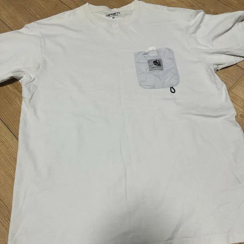 [BUNJANG] Carhartt White Pocket T-shirt / 칼하트 반팔