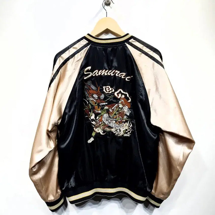 [BUNJANG] Vintage Reversible Tiger Embroidery Sukajan Jacket / JPN 빈티지 리버시블 호랑이자수 스카쟌