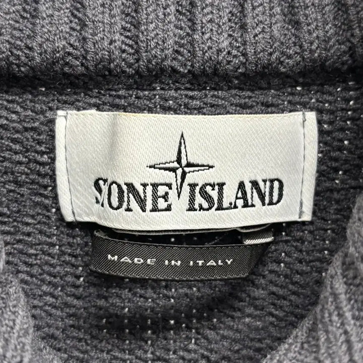 [BUNJANG] Stone Island Shawl Collar Knit Zip-up Jacket / [M]스톤아일랜드 숄카라 니트집압