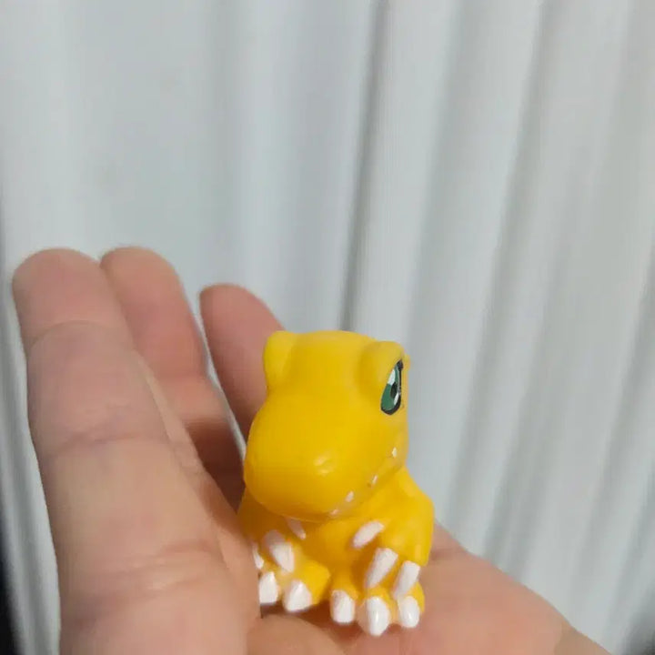 [BUNJANG] Digimon Adventure Agumon Finger Figure / 캐릭터 인형 피규어 고전 만화 굿즈 디지몬 어드벤처 손가락 피규어 아구몬