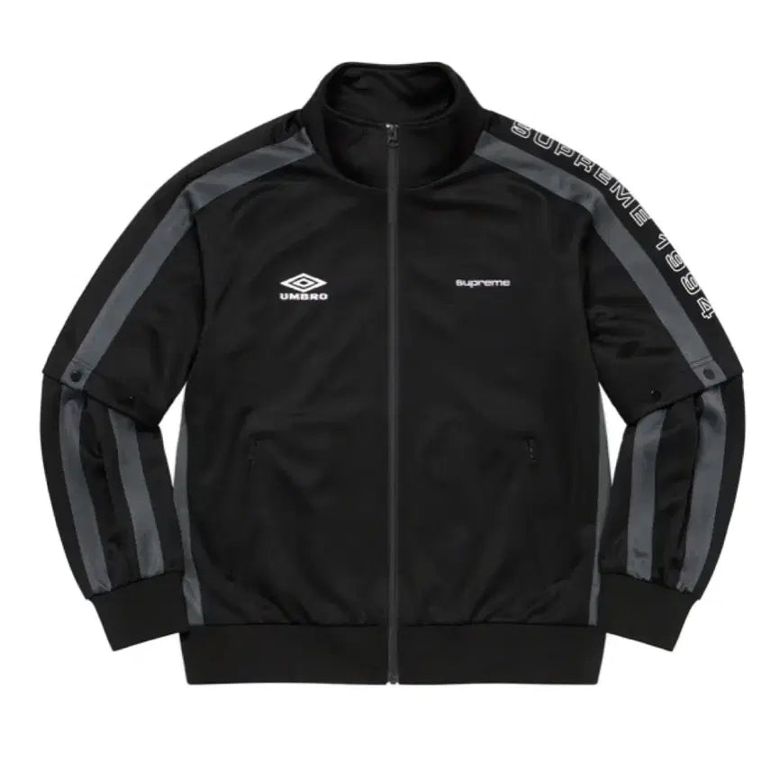 [BUNJANG] Supreme Umbro Snap Sleeve Track Jacket / (M)슈프림x엄브로 스냅 슬리브 트랙 자켓