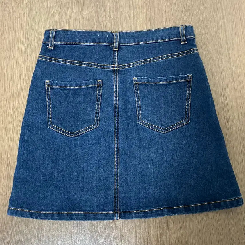 [BUNJANG] MIXXO Denim Mini Skirt / 미쏘 청미니 스커트