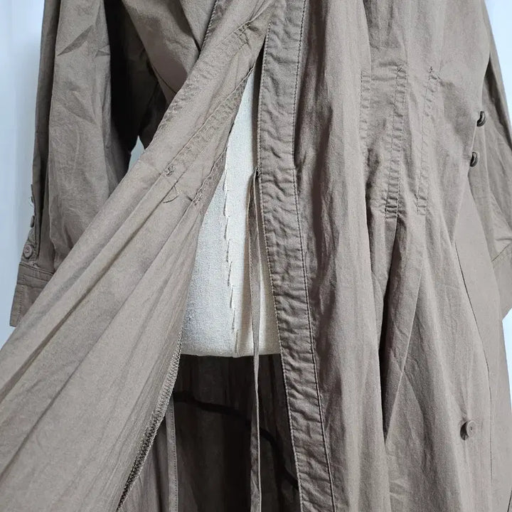 [BUNJANG] Baneige Shirt Long Dress / 반에이크 셔츠형 롱 원피스