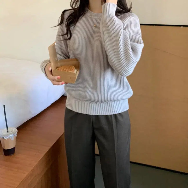 [BUNJANG] Hazzi Knit Sweater / 하찌 니트