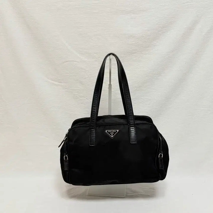 [BUNJANG] Prada Pocono Nylon Black Tote Bag / 정품 프라다 포코노 나일론 블랙 토트백 바게트백 숄더백 핸드백
