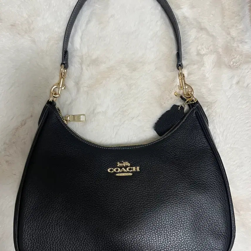 [BUNJANG] Coach Terry Hobo Bag Black / 코치 테리 호보 백 블랙