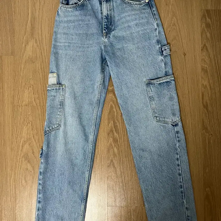 [BUNJANG] ZARA Denim Cargo Pants / 자라 데님 카고 팬츠