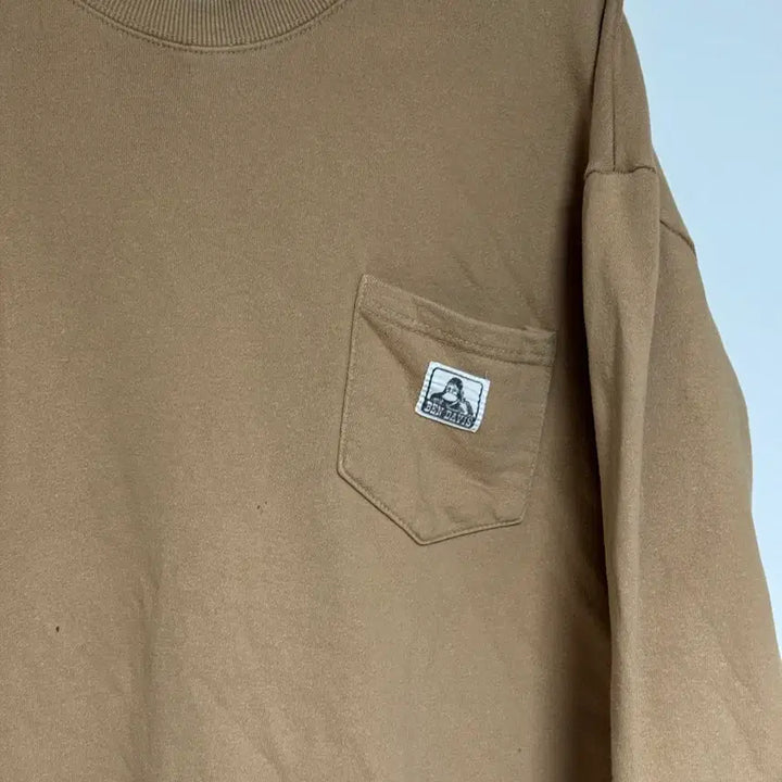 [BUNJANG] Ben Davis Beige Sweatshirt / 벤 데이비스 맨투맨 베이지 100-105