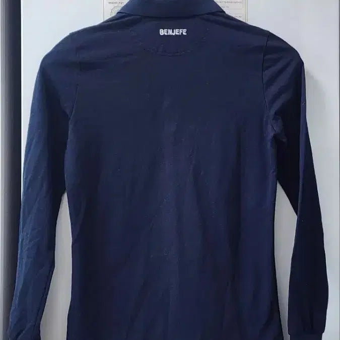 [SOLD OUT] 빈폴 네이비 긴팔 폴로 셔츠