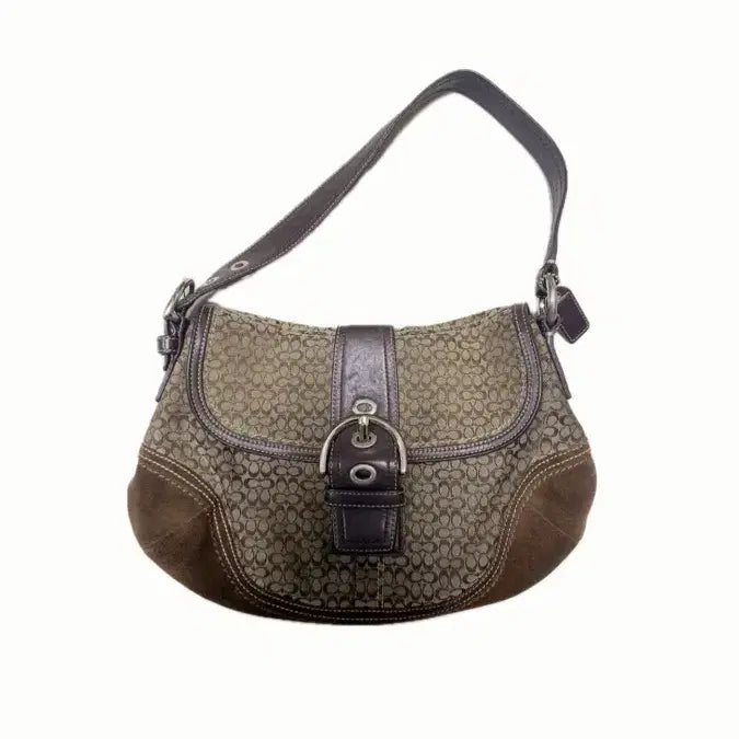[SOLD OUT] coach) 코치 숄더백 기본 모델 베이직 버클 빈티지백