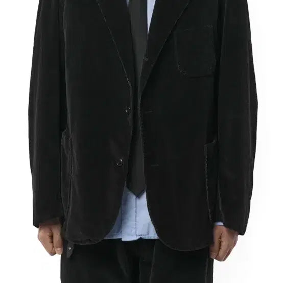 [BUNJANG] Years Ago Corduroy Jacket - Black (Size 1) / 이얼즈어고 코듀로이 자켓 블랙 1사이즈