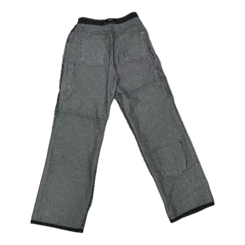 [SOLD OUT] 다이애그널 패치포켓데님팬츠 블랙 S diagonal 다이애그널바지