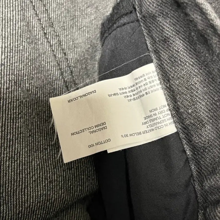 [SOLD OUT] 다이애그널 패치포켓데님팬츠 블랙 S diagonal 다이애그널바지