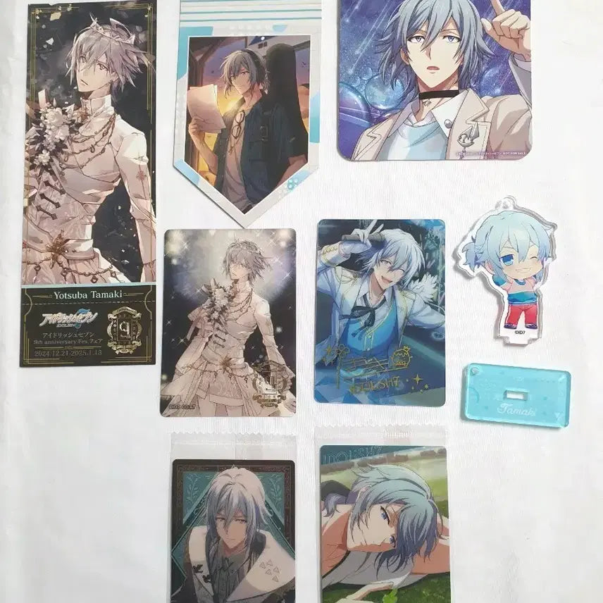 [BUNJANG] Idolish7 Tamaki Bundle Set POB Acrylic Metal Card / 아이나나 타마키 일괄 아이돌리쉬세븐 특전 아크릴 메탈카 주년