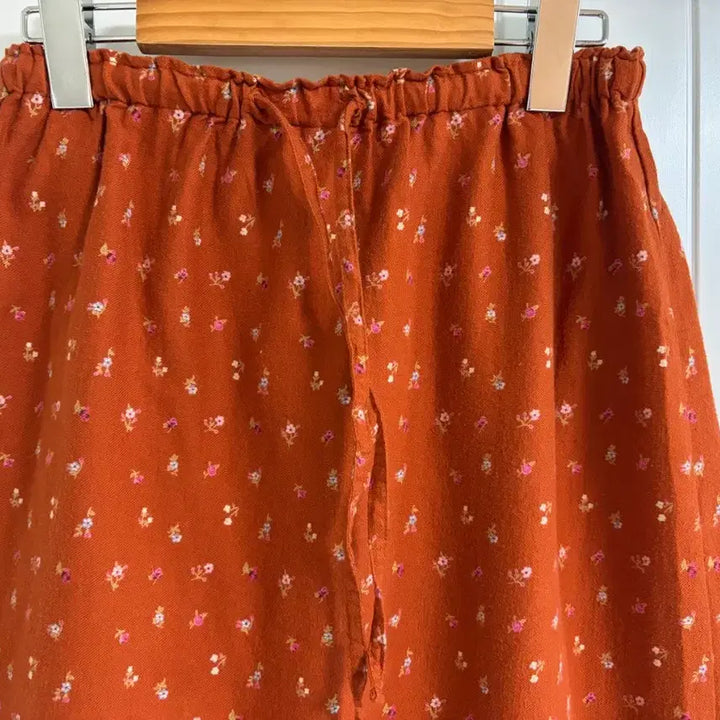 [BUNJANG] Vintage Japanese Floral Flare Long Skirt / (일본 수입 빈티지)스커트 롱 밴딩 치마 면100 플레어 기본 꽃