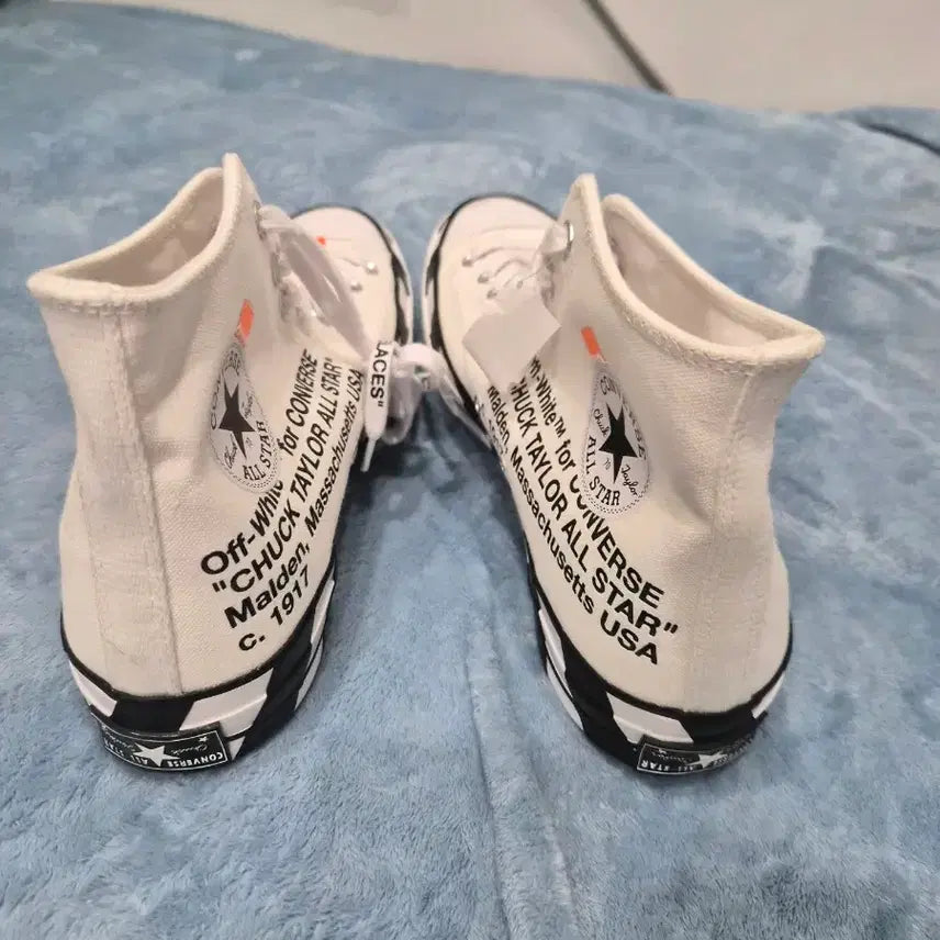 [BUNJANG] Converse x Off-White Chuck 70 White / 컨버스 X 오프화이트 척 70 화이트 295 판매합니다