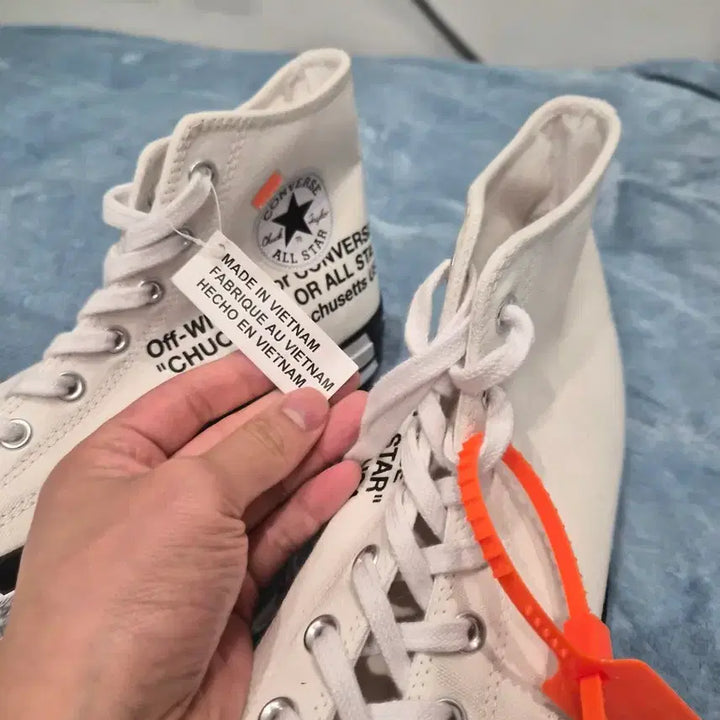 [BUNJANG] Converse x Off-White Chuck 70 White / 컨버스 X 오프화이트 척 70 화이트 295 판매합니다