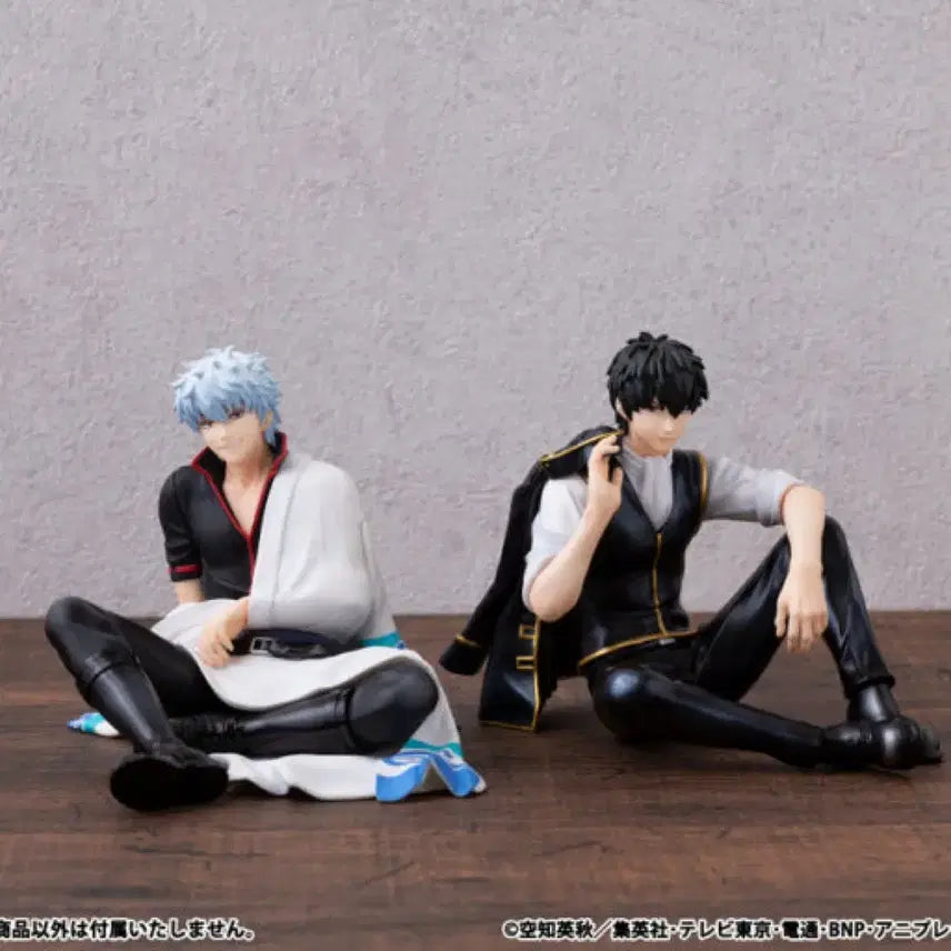[BUNJANG] Gintama Gem Gintoki &amp; Hijikata Palm-Sized Figure Bundle / 은혼 gem 긴토키 히지카타 테노히라 피규어 일괄