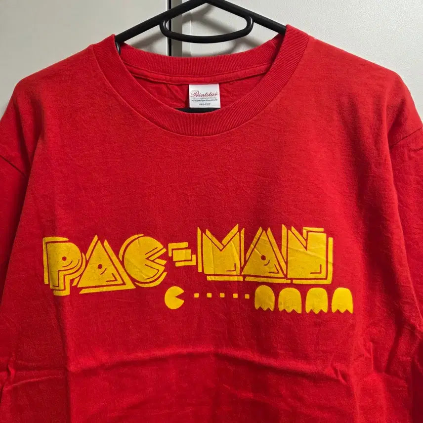 [BUNJANG] Printstar Pac-Man Graphic T-Shirt Size L / Printstar 빈티지 팩맨 반팔 티셔츠 L(100)