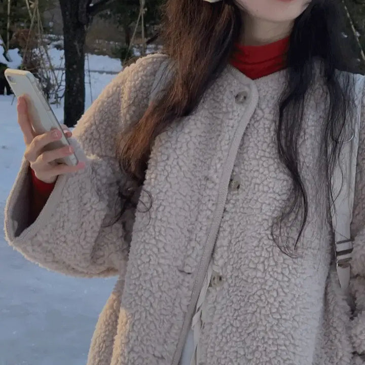 [BUNJANG] Maybebaby Fort Fleece Jacket - Beige / [메이비베이비] Fort (jk) -베이지