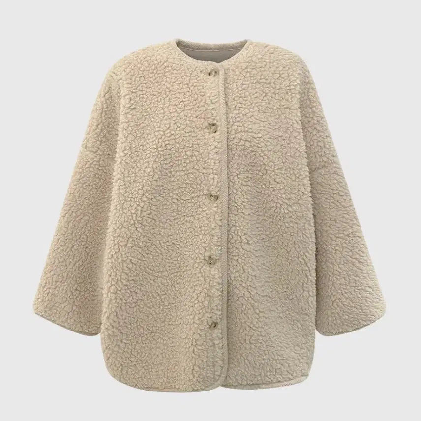 [BUNJANG] Maybebaby Fort Fleece Jacket - Beige / [메이비베이비] Fort (jk) -베이지