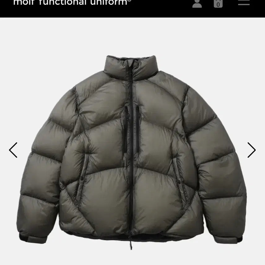 [BUNJANG] MOIF Puffer Down Parka Olive / [2] 모이프 푸퍼 다운파카 올리브