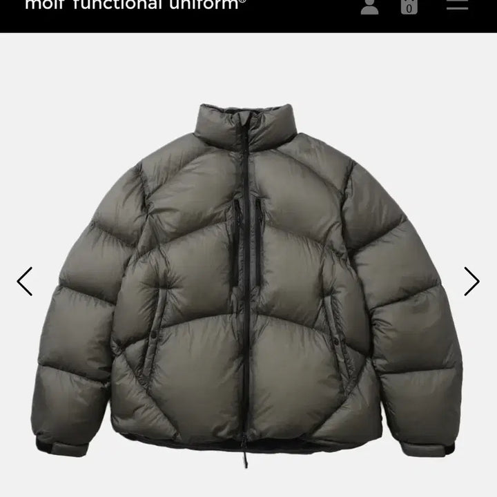 [BUNJANG] MOIF Puffer Down Parka Olive / [2] 모이프 푸퍼 다운파카 올리브