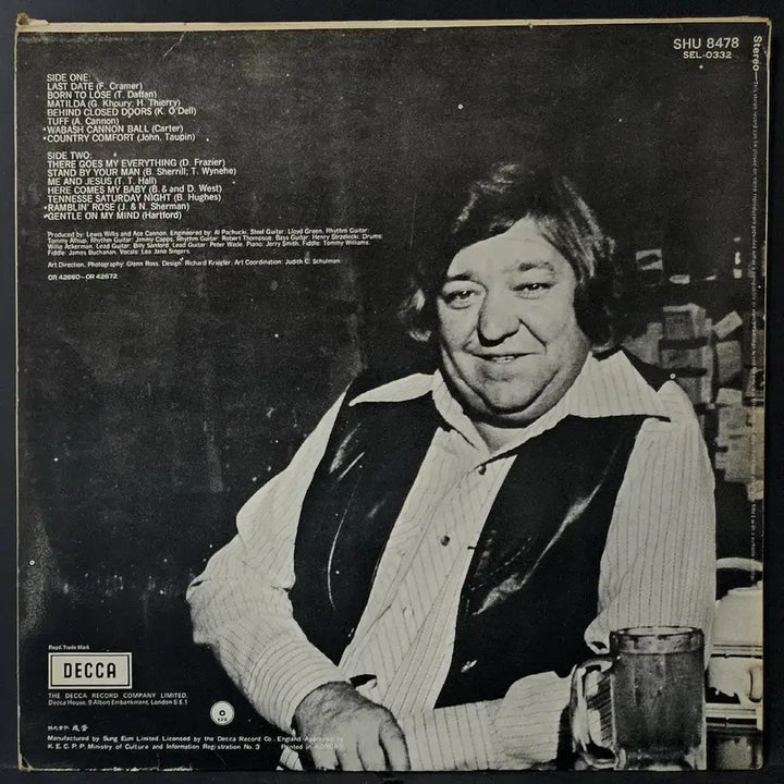 [BUNJANG] Ace Cannon That Music City Feeling LP / LP Ace Cannon - That Music City Feeling